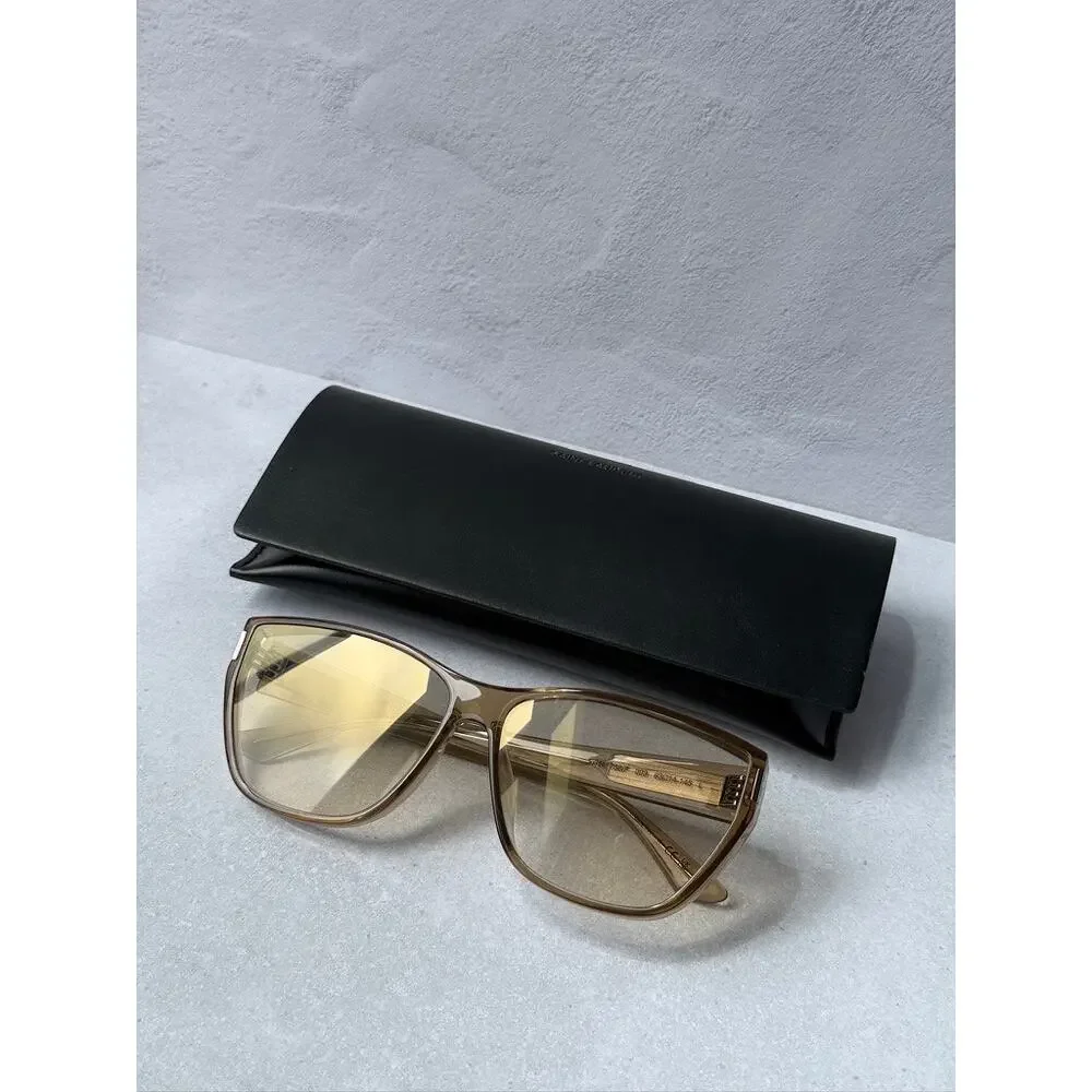 NEW Saint Laurent SL758/F Champage Mirrored Sunglasses